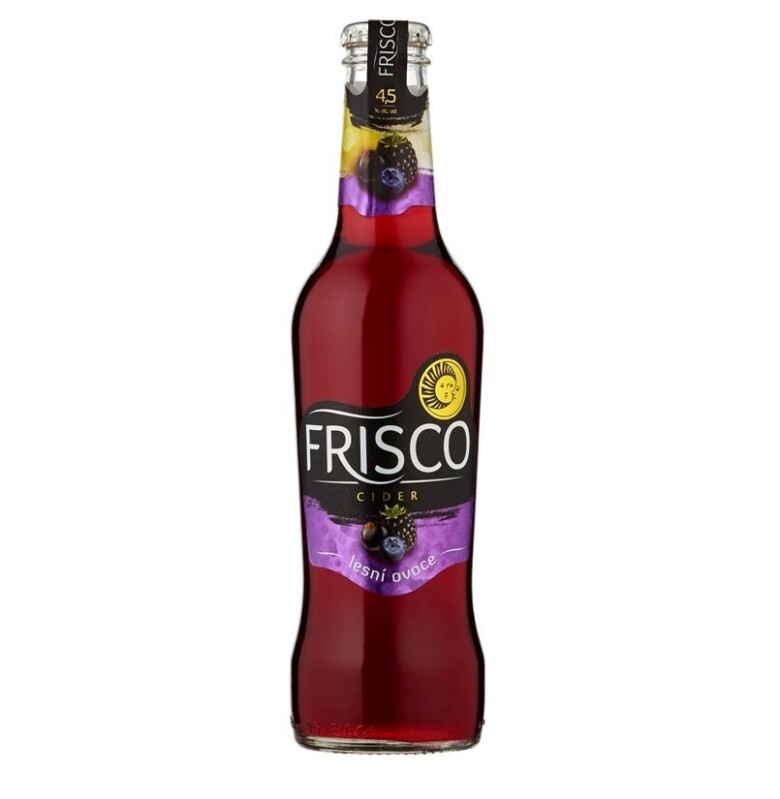 Frisco Cider s příchutí lesní ovoce 330ml